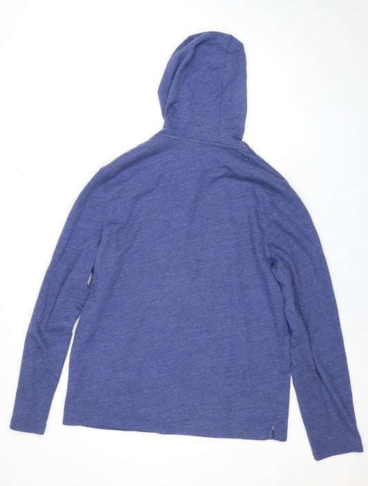 Michael Kors Unisex Blue Pullover Hoodie L