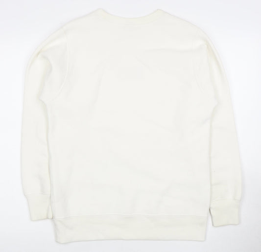 Champion Men's White Small Pullover Sweatshirt