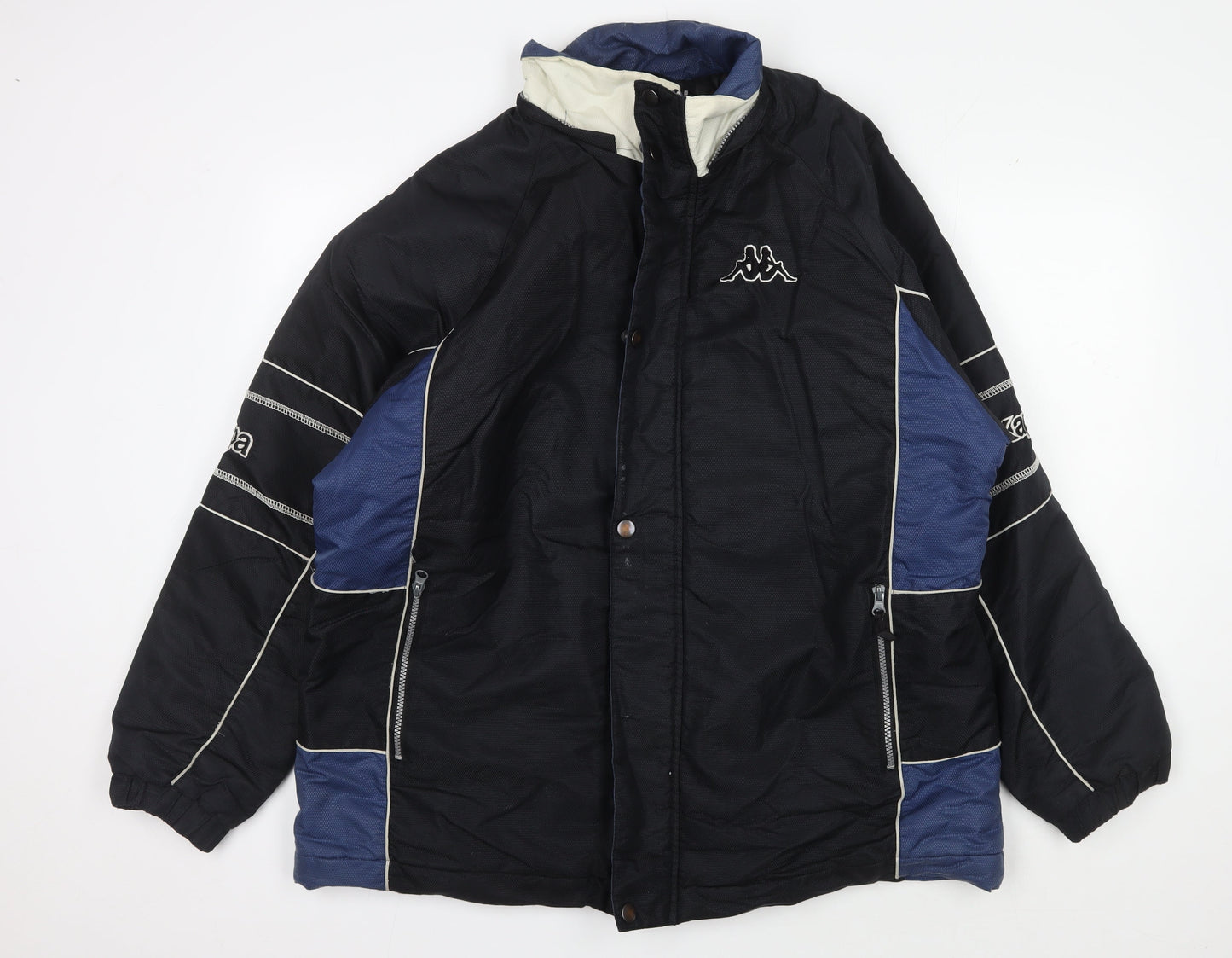 Kappa Men's Black Insulated Puffer Jacket L