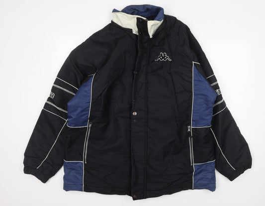 Kappa Men's Black Insulated Puffer Jacket L