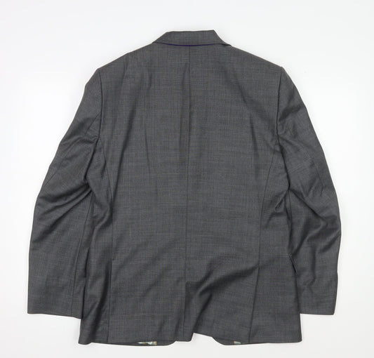 Ted Baker Men's Grey Blazer - Size 38S Formal
