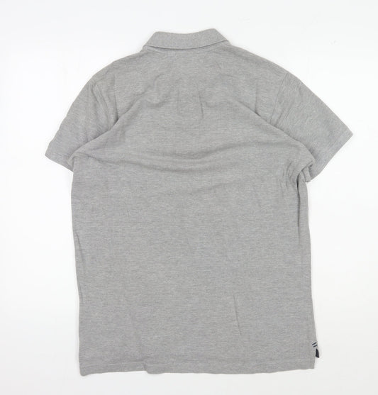 TOG24 Grey Men's M Polo Shirt, Short Sleeve, Casual