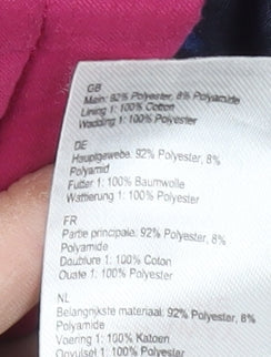 Joules Women's Pink Puffer Waistcoat Size 10
