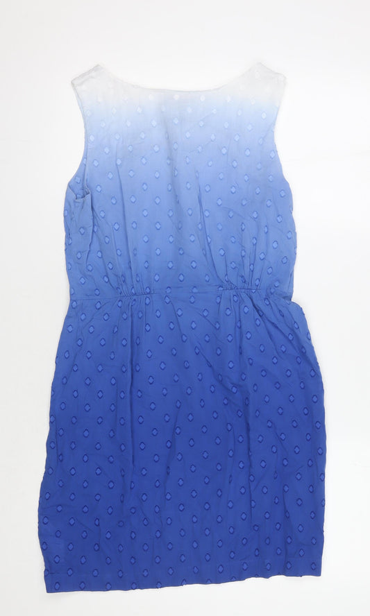 Joules Women's Blue Sleeveless Dress Size 10