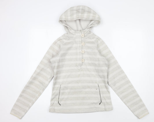 The North Face Women's Beige XS Pullover Fleece Hoodie