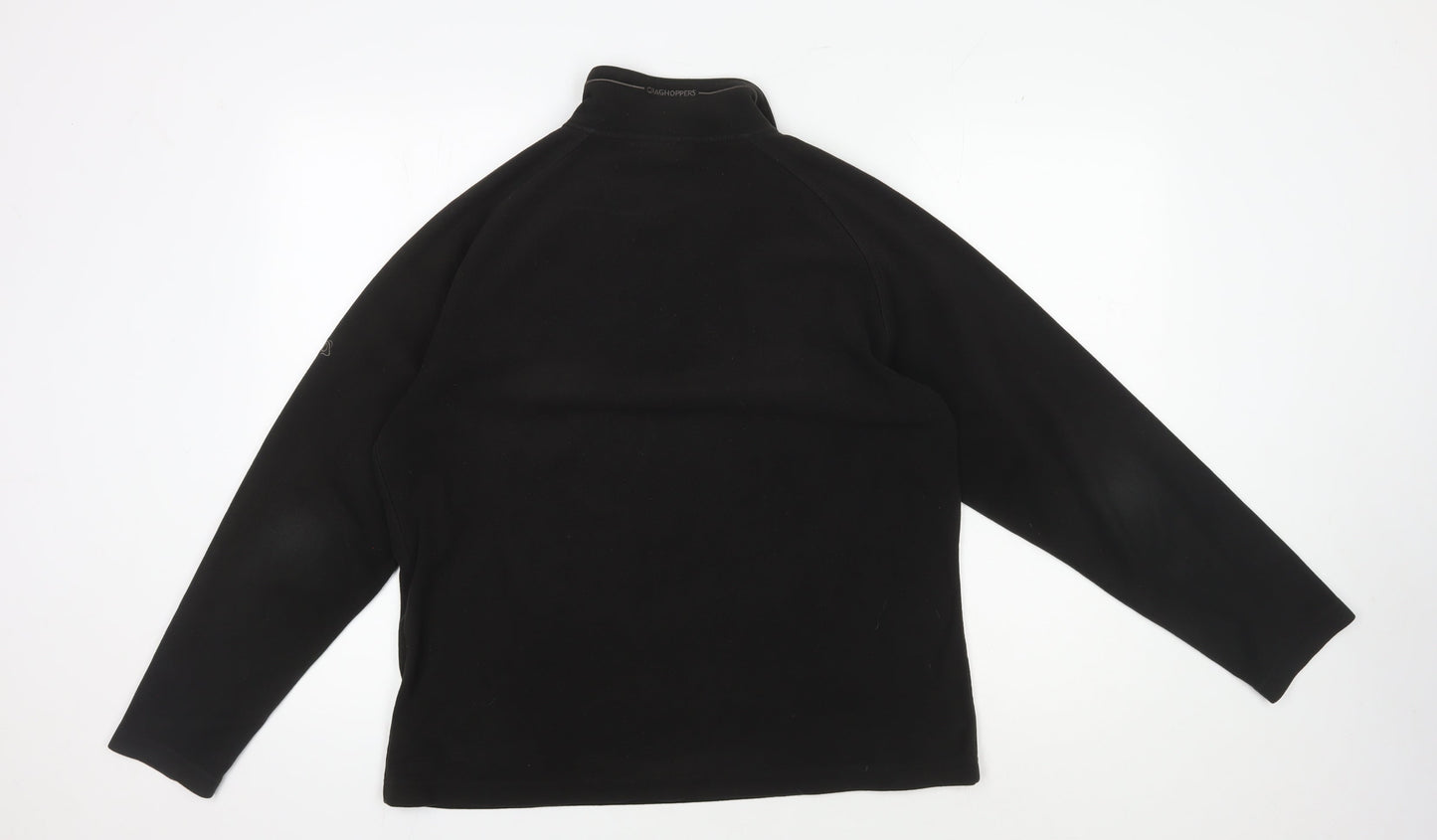 Craghoppers Black Unisex Fleece Sweatshirt Size 18