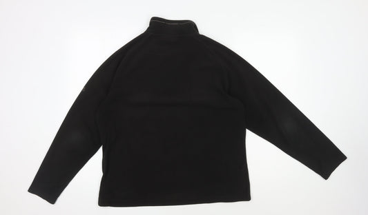 Craghoppers Black Unisex Fleece Sweatshirt Size 18