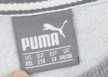 Puma Men’s Grey Pullover Sweatshirt XL