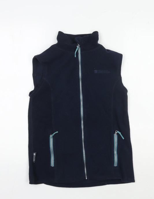 Mountain Warehouse Women's Blue Fleece Waistcoat Size 10
