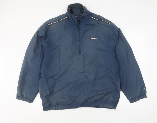 Reebok Men's XL Blue Windbreaker Jacket