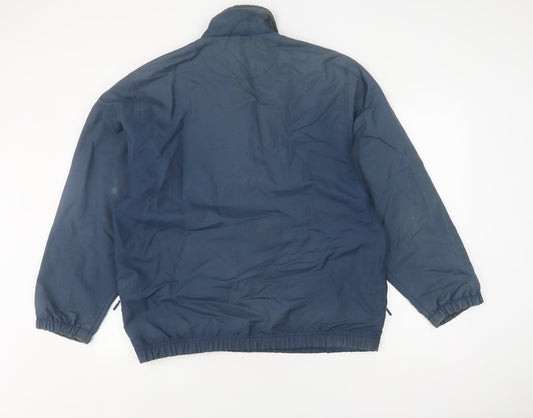 Reebok Men's XL Blue Windbreaker Jacket