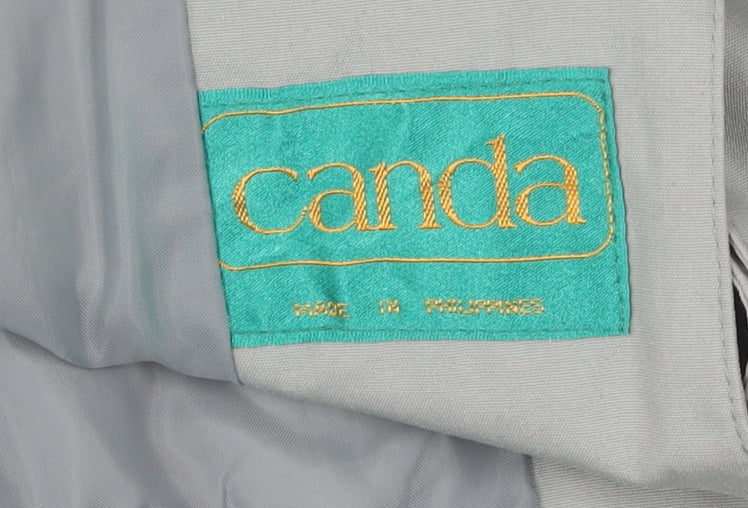 Additional view of Canda Women's Blue Trench Coat, size 10, - Stylish & Practical
