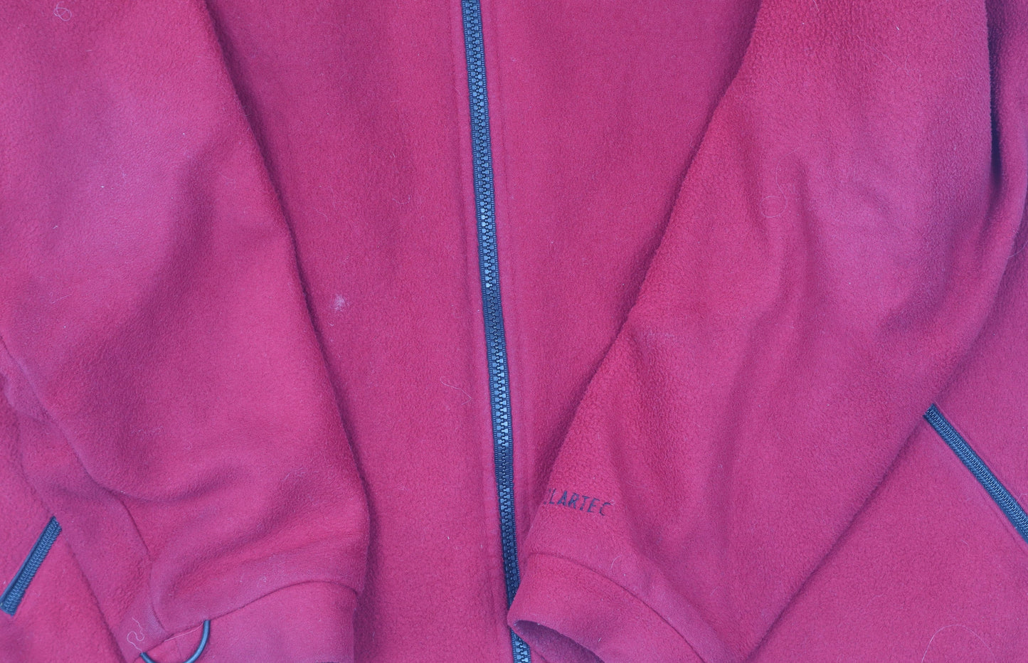 TOG 24 Men's Red Fleece Jacket XL Winter Casual