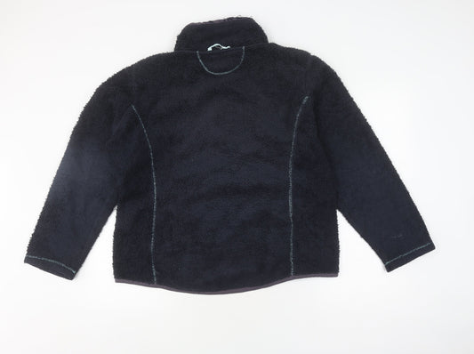Seasalt Women’s Black Fleece Jacket Size 20