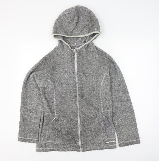 Peter Storm Grey Women's Hooded Jacket Size 10