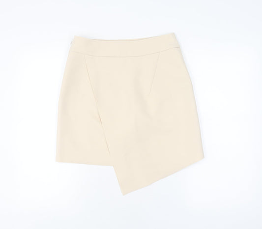 Topshop Women's Beige Pencil Skirt, Size 10