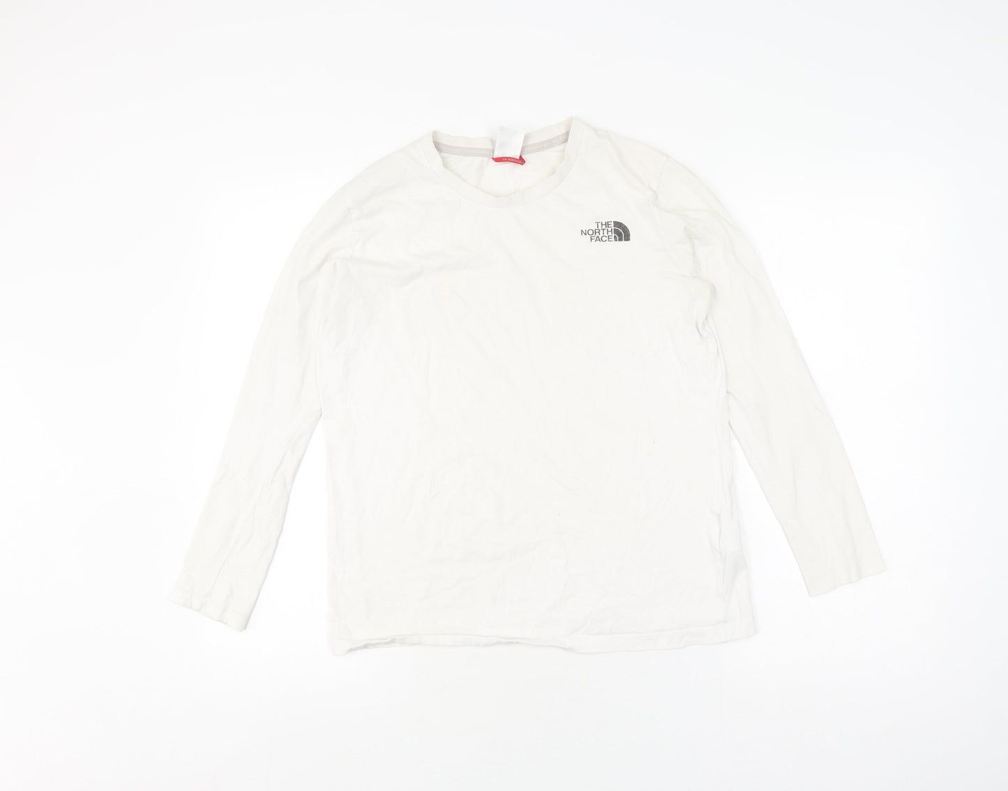 The North Face Women's White Long Sleeve T-Shirt - Size S