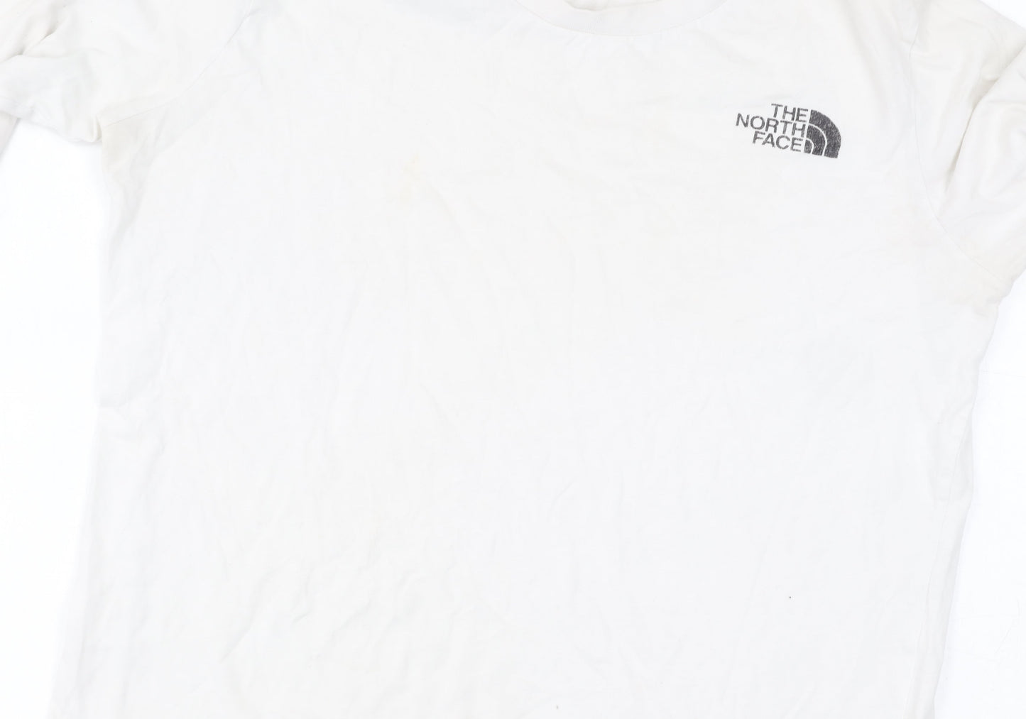 The North Face Women's White Long Sleeve T-Shirt - Size S