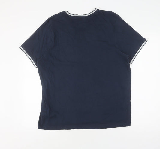 Slazenger Men's XL Blue Crew Neck T-Shirt