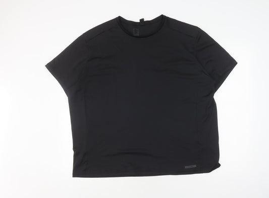 Decathlon Men's Black 3XL T-Shirt for Gym & Training
