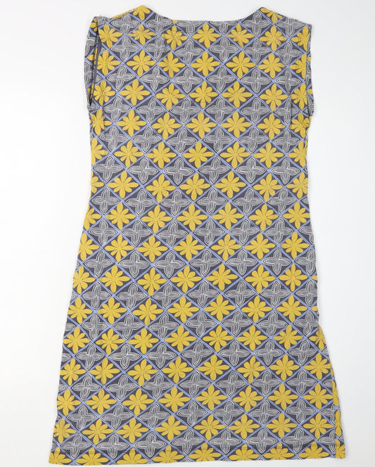White Stuff Women's Multicoloured Shift Dress, Size 10