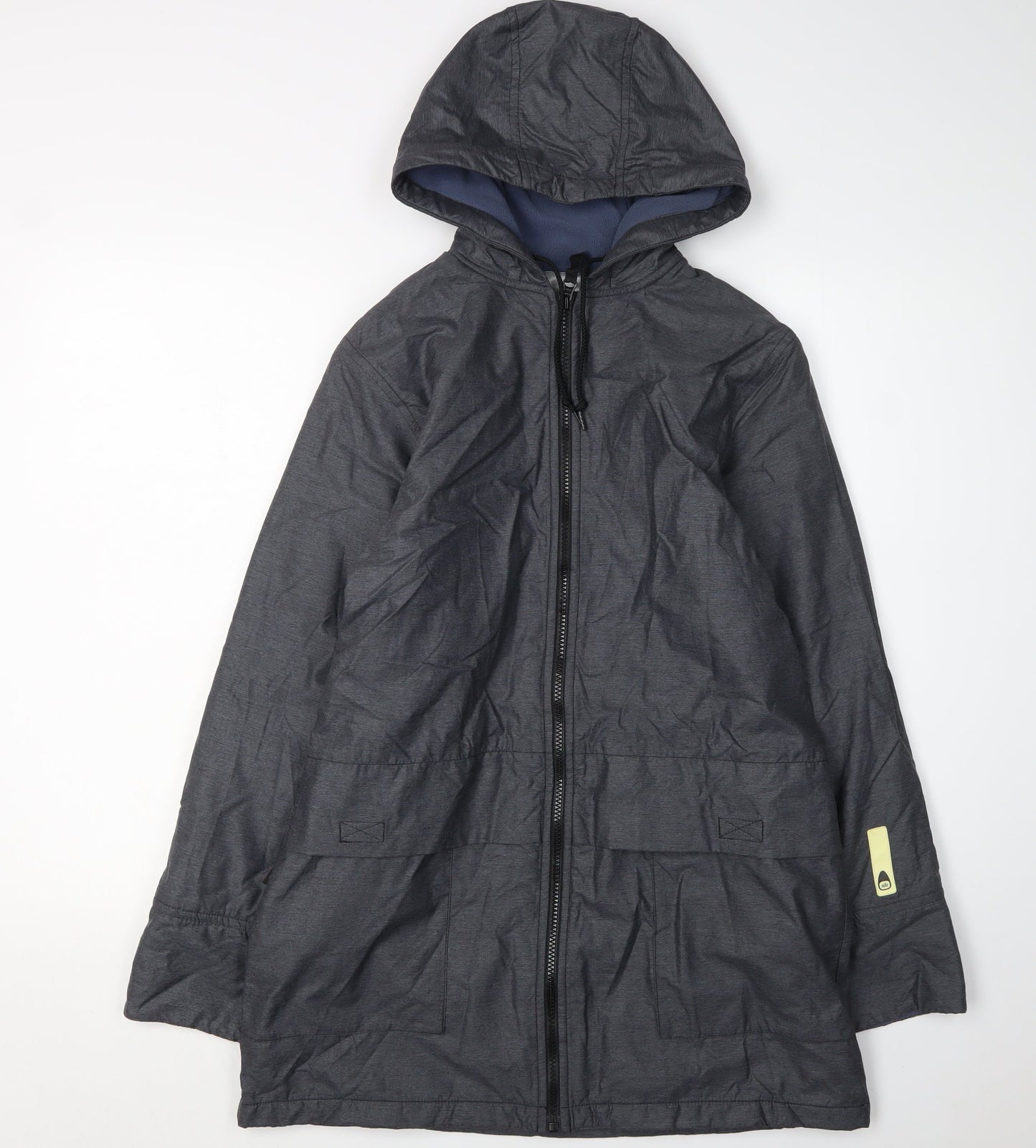 Nike Women's Black Hooded Parka Jacket XS Waterproof
