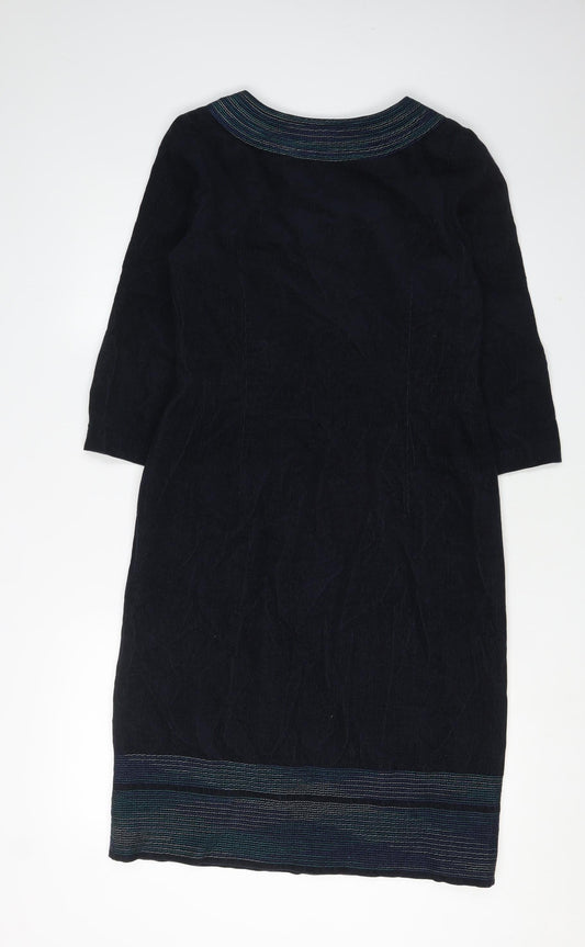 Boden Women's Black Shift Dress Size 8