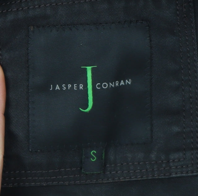 Jasper Conran Men's Black Pea Coat Size S - Elegant Autumn Wear
