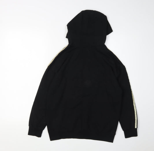 Pindydoll Girls Black Pullover Hoodie Size 10 Years