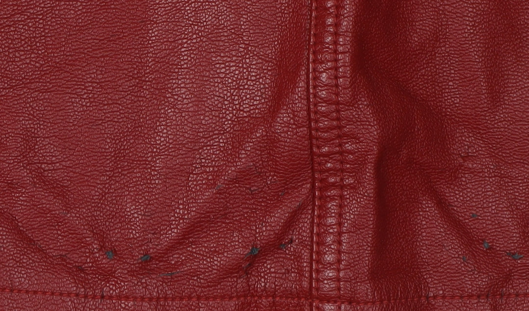 New Look Women's Red Pencil Skirt Size 8