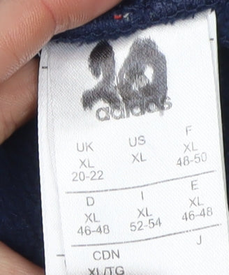 Adidas Women's Blue Joggers XL Casual Sports