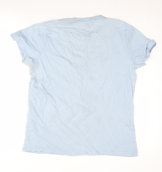 Lee Men's Blue M Graphic T-Shirt Regular Fit