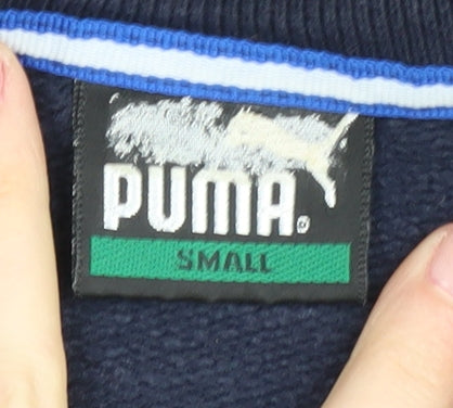 Puma Men's Blue Small Pullover Sweatshirt