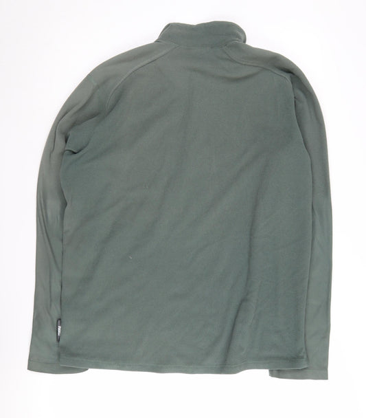 Helly Hansen Men’s Green Fleece Pullover Sweatshirt L