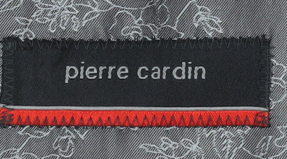 Pierre Cardin Men's Grey Regular Blazer, 38R