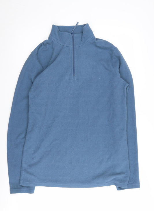 Mountain Warehouse Women's Blue Fleece Sweatshirt S