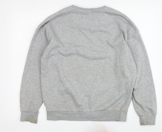 Adidas Teens Grey Pullover Sweatshirt L