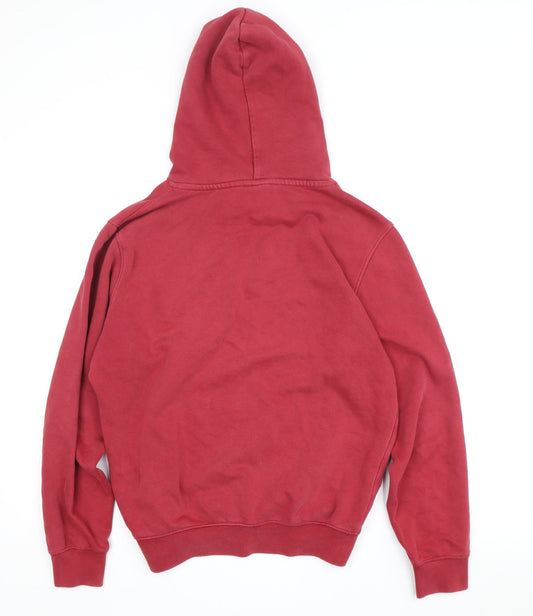 Champion Unisex Red Pullover Hoodie Size S
