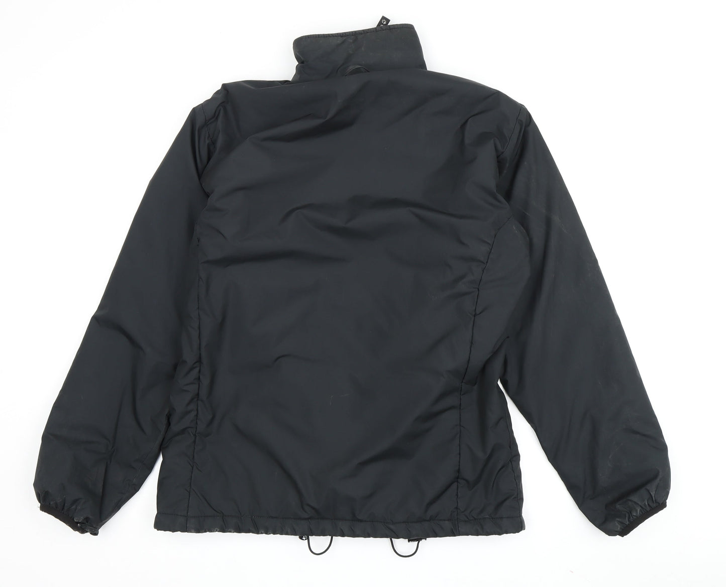 Jack Wolfskin Women's Black Jacket Size 10 - Winter Casual