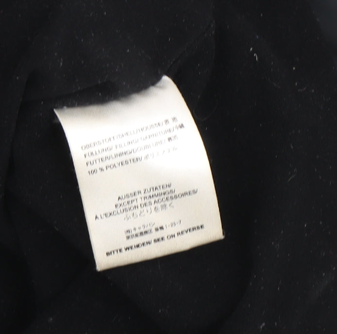 Jack Wolfskin Women's Black Jacket Size 10 - Winter Casual