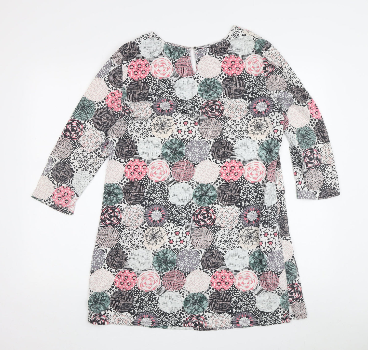 White Stuff Women's Multicoloured Floral Tunic Size 12