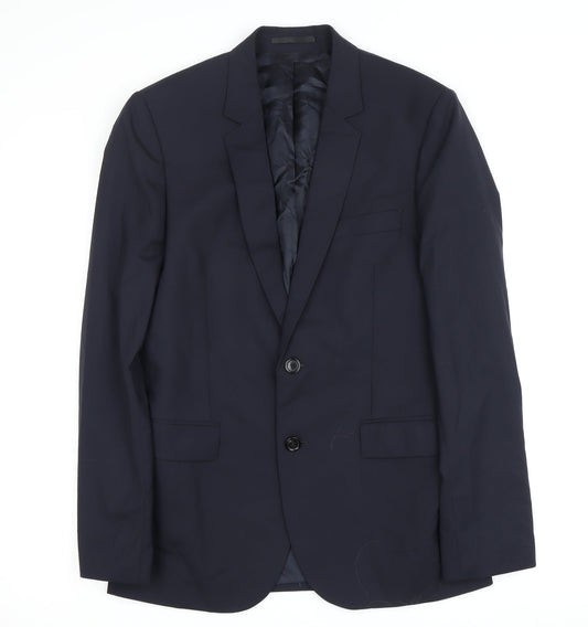 Paul Smith Men's Blue Slim Fit Blazer 38 Medium
