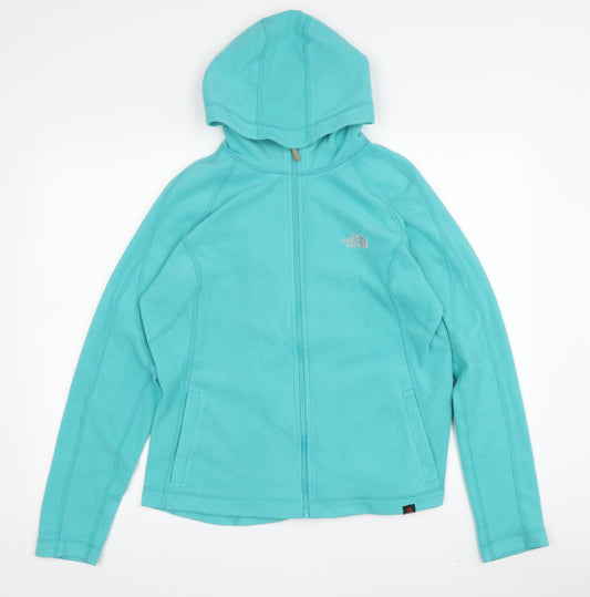 The North Face Women's Green Full Zip Hoodie Size L