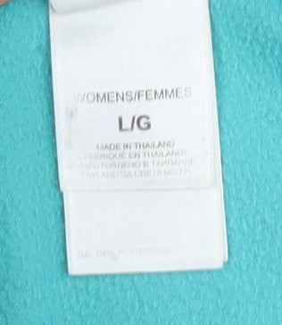 The North Face Women's Green Full Zip Hoodie Size L