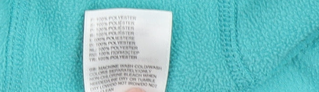 The North Face Women's Green Full Zip Hoodie Size L