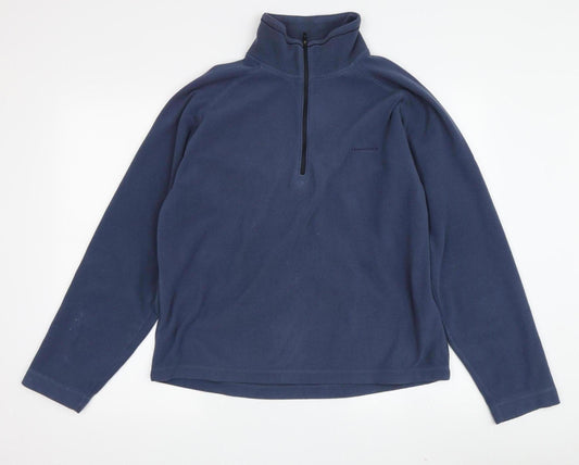 Craghoppers Men's Blue Fleece Pullover Sweatshirt, S