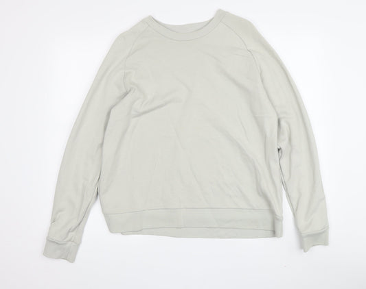 AllSaints Women Beige M Laced Pullover Sweatshirt