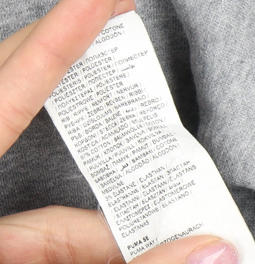 Puma Men's Grey Pullover Sweatshirt Size S