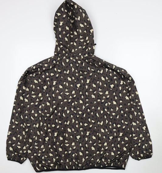 Champion Unisex Brown Animal Print Jacket L