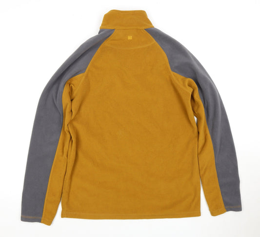 Mountain Warehouse Men's Brown Fleece Pullover XS